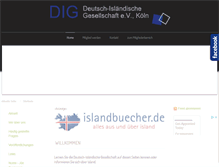 Tablet Screenshot of islandgesellschaft.de